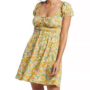 Billabong Sun Kissed Dress Palm Green Size Large